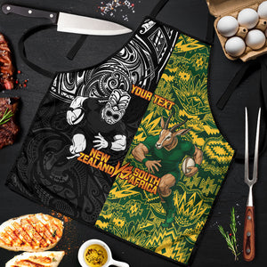 Custom South Africa vs New Zealand Apron Rugby se Grootste Wedywering Two Nations One Battle