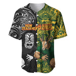 Custom South Africa vs New Zealand Baseball Jersey Rugby se Grootste Wedywering Two Nations One Battle