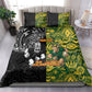 Custom South Africa vs New Zealand Bedding Set Rugby se Grootste Wedywering Two Nations One Battle