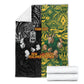Custom South Africa vs New Zealand Blanket Rugby se Grootste Wedywering Two Nations One Battle