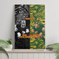 Custom South Africa vs New Zealand Canvas Wall Art Rugby se Grootste Wedywering Two Nations One Battle