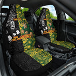 Custom South Africa vs New Zealand Car Seat Cover Rugby se Grootste Wedywering Two Nations One Battle
