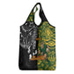 Custom South Africa vs New Zealand Grocery Bag Rugby se Grootste Wedywering Two Nations One Battle