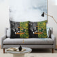 Custom South Africa vs New Zealand Pillow Cover Rugby se Grootste Wedywering Two Nations One Battle