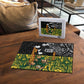 Custom South Africa vs New Zealand Puzzle Rugby se Grootste Wedywering Two Nations One Battle