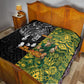 Custom South Africa vs New Zealand Quilt Rugby se Grootste Wedywering Two Nations One Battle