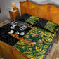 Custom South Africa vs New Zealand Quilt Bed Set Rugby se Grootste Wedywering Two Nations One Battle