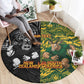 Custom South Africa vs New Zealand Round Carpet Rugby se Grootste Wedywering Two Nations One Battle