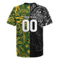 Custom South Africa vs New Zealand Rugby Jersey Rugby se Grootste Wedywering Two Nations One Battle