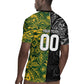 Custom South Africa vs New Zealand Rugby Jersey Rugby se Grootste Wedywering Two Nations One Battle