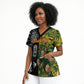 Custom South Africa vs New Zealand Scrub Top Rugby se Grootste Wedywering Two Nations One Battle