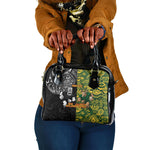 Custom South Africa vs New Zealand Shoulder Handbag Rugby se Grootste Wedywering Two Nations One Battle
