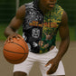 Custom South Africa vs New Zealand Sleeveless Zip Hoodie Rugby se Grootste Wedywering Two Nations One Battle