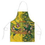 Custom South Africa vs Australia Apron Springboks Wallabies Two Nations One Battle