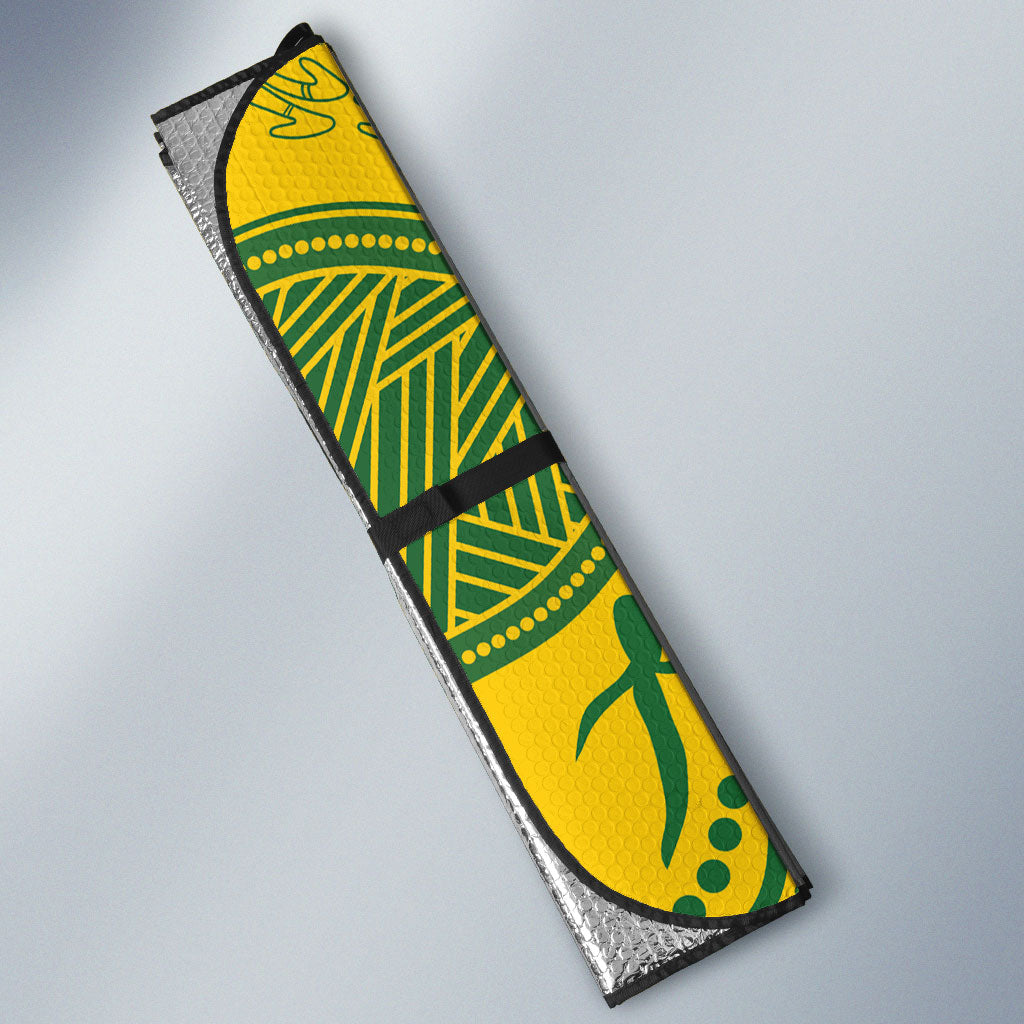 Custom South Africa vs Australia Auto Sun Shade Springboks Wallabies Two Nations One Battle