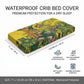 Custom South Africa vs Australia Baby Bed Cover Springboks Wallabies Two Nations One Battle