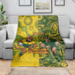 Custom South Africa vs Australia Blanket Springboks Wallabies Two Nations One Battle