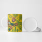 South Africa vs Australia Ceramic Mug Springboks Wallabies Two Nations One Battle