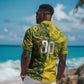 Custom South Africa vs Australia Hawaiian Shirt Springboks Wallabies Two Nations One Battle
