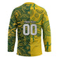 Custom South Africa vs Australia Hockey Jersey Springboks Wallabies Two Nations One Battle