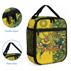 Custom South Africa vs Australia Lunch Bag Springboks Wallabies Two Nations One Battle