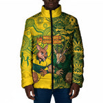 Custom South Africa vs Australia Padded Jacket Springboks Wallabies Two Nations One Battle