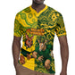 Custom South Africa vs Australia Rugby Jersey Springboks Wallabies Two Nations One Battle