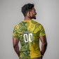Custom South Africa vs Australia T shirt Springboks Wallabies Two Nations One Battle