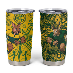South Africa vs Australia Tumbler Cup Springboks Wallabies Two Nations One Battle