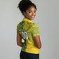 Custom South Africa vs Australia Women Polo Shirt Springboks Wallabies Two Nations One Battle