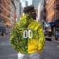 Custom South Africa vs Australia Zip Hoodie Springboks Wallabies Two Nations One Battle