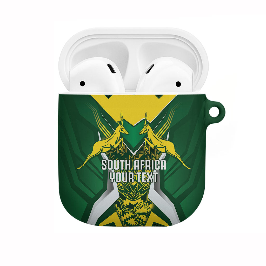South Africa Springbok Custom AirPods Case Rugby se Grootste Wedywering