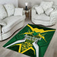South Africa Springbok Custom Area Rug Rugby se Grootste Wedywering