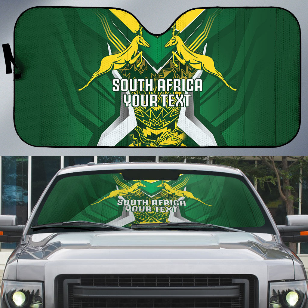 South Africa Springbok Custom Auto Sun Shade Rugby se Grootste Wedywering