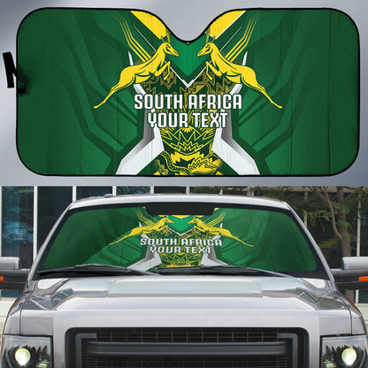 South Africa Springbok Custom Auto Sun Shade Rugby se Grootste Wedywering