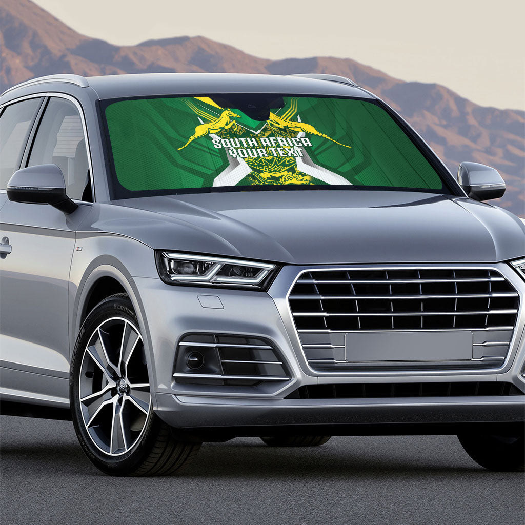 South Africa Springbok Custom Auto Sun Shade Rugby se Grootste Wedywering