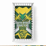 South Africa Springbok Custom Baby Bed Cover Rugby se Grootste Wedywering
