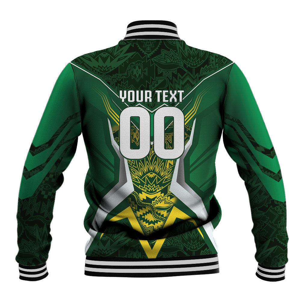 South Africa Springbok Custom Baseball Jacket Rugby se Grootste Wedywering