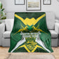 South Africa Springbok Custom Blanket Rugby se Grootste Wedywering