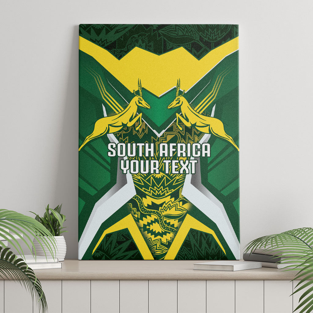 South Africa Springbok Custom Canvas Wall Art Rugby se Grootste Wedywering