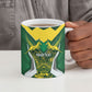 South Africa Springbok Custom Ceramic Mug Rugby se Grootste Wedywering