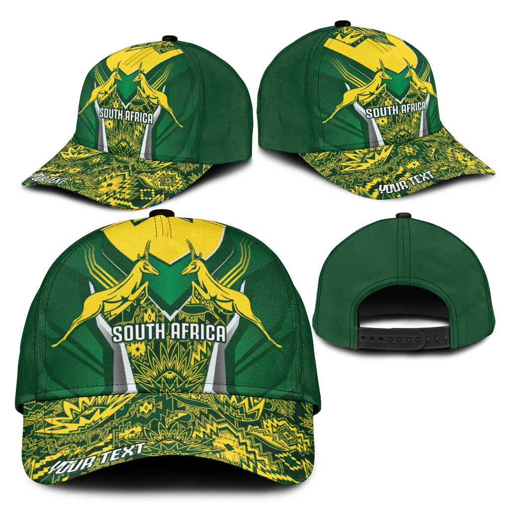 South Africa Springbok Personalized Classic Cap Rugby se Grootste Wedywering