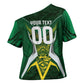South Africa Springbok Custom Cross Shoulder Shirt Rugby se Grootste Wedywering