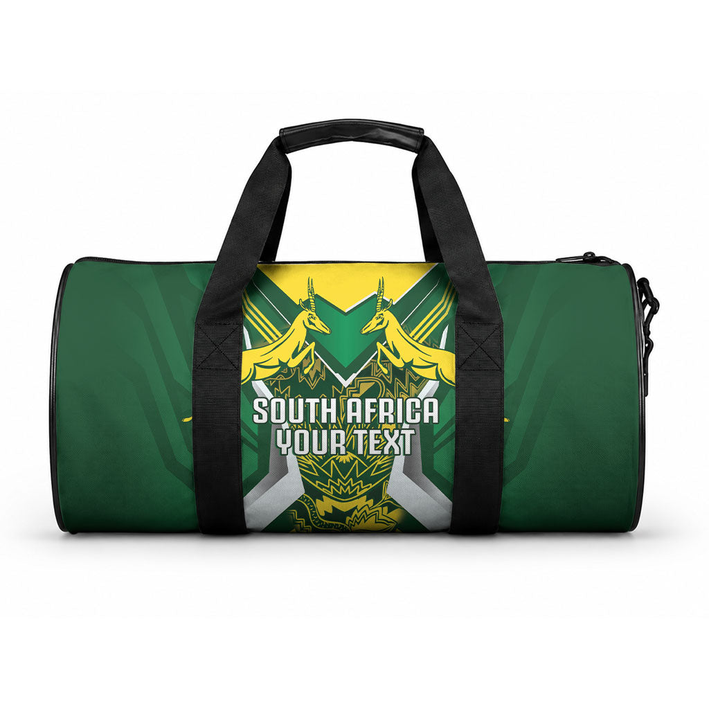 South Africa Springbok Custom Duffle Bag Rugby se Grootste Wedywering
