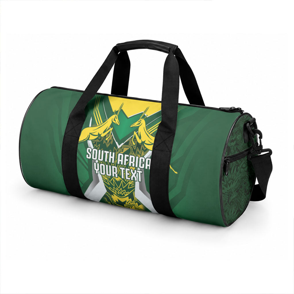South Africa Springbok Custom Duffle Bag Rugby se Grootste Wedywering