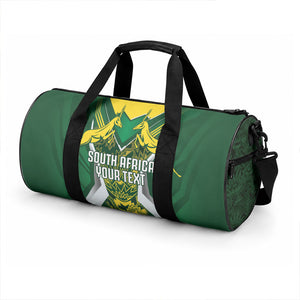 South Africa Springbok Custom Duffle Bag Rugby se Grootste Wedywering