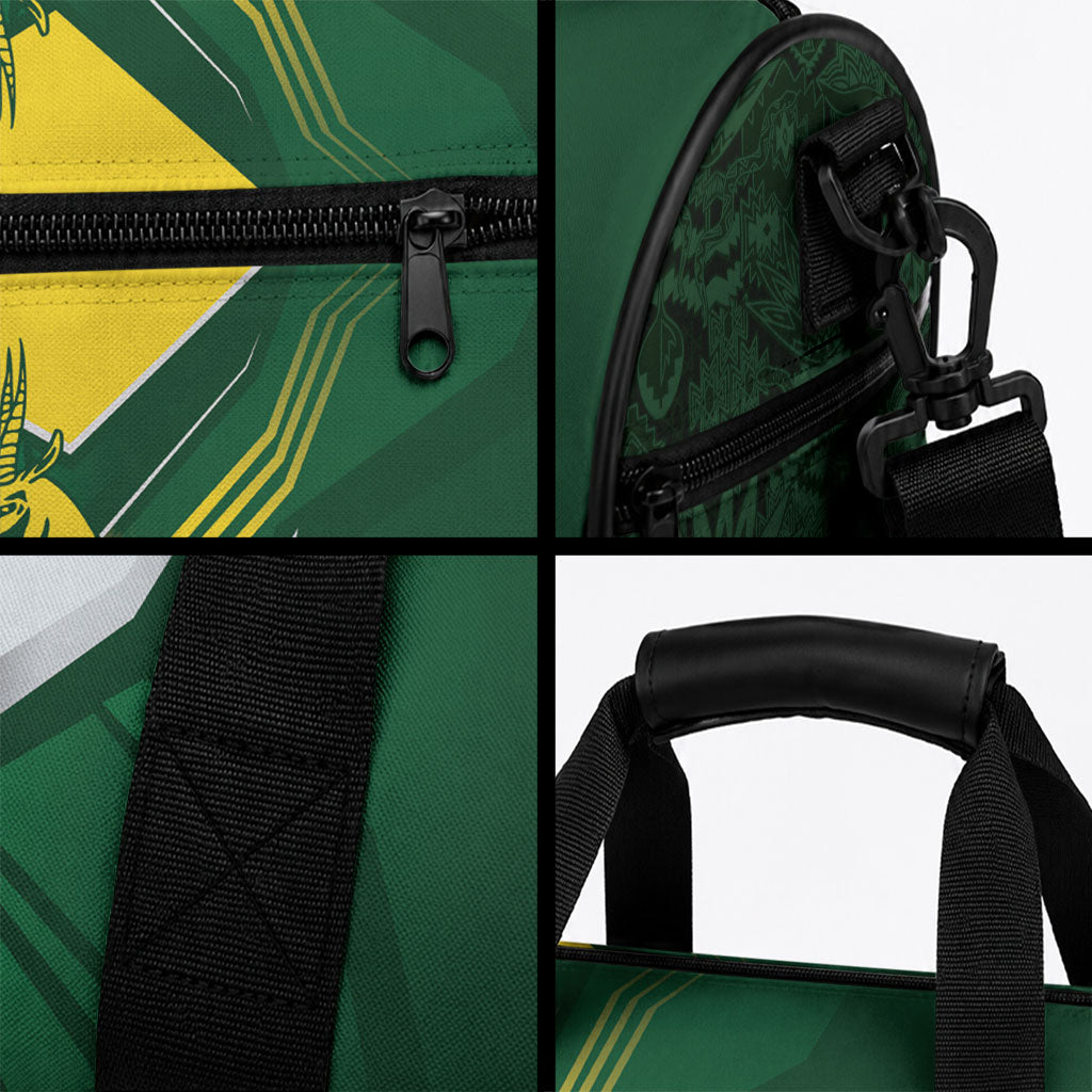 South Africa Springbok Custom Duffle Bag Rugby se Grootste Wedywering