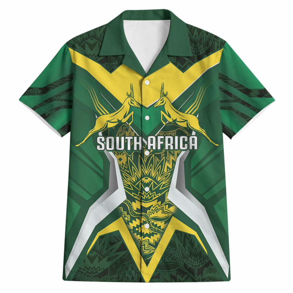 South Africa Springbok Custom Hawaiian Shirt Rugby se Grootste Wedywering