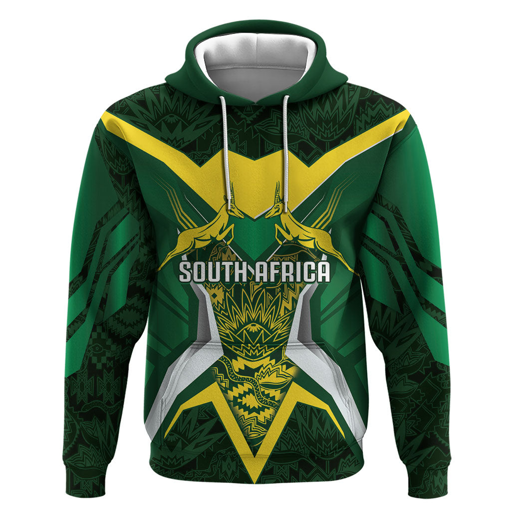 South Africa Springbok Custom Hoodie Rugby se Grootste Wedywering