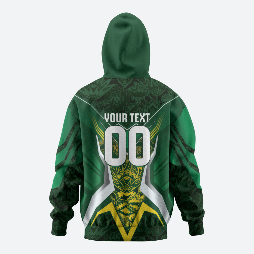 South Africa Springbok Custom Hoodie Rugby se Grootste Wedywering